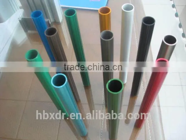 low price ! China manufacturer high quality anodized colorful aluminium tube