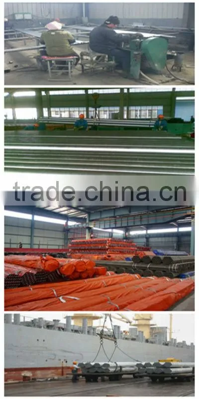 ERW seamless steel pipe/tube for gas