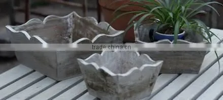 Garden Wooden Flower Pot, Planter Box for Sale