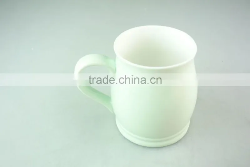 Good quality 480ml cermaic coffee mug, hot sale drum shaped color mug with cheap price
