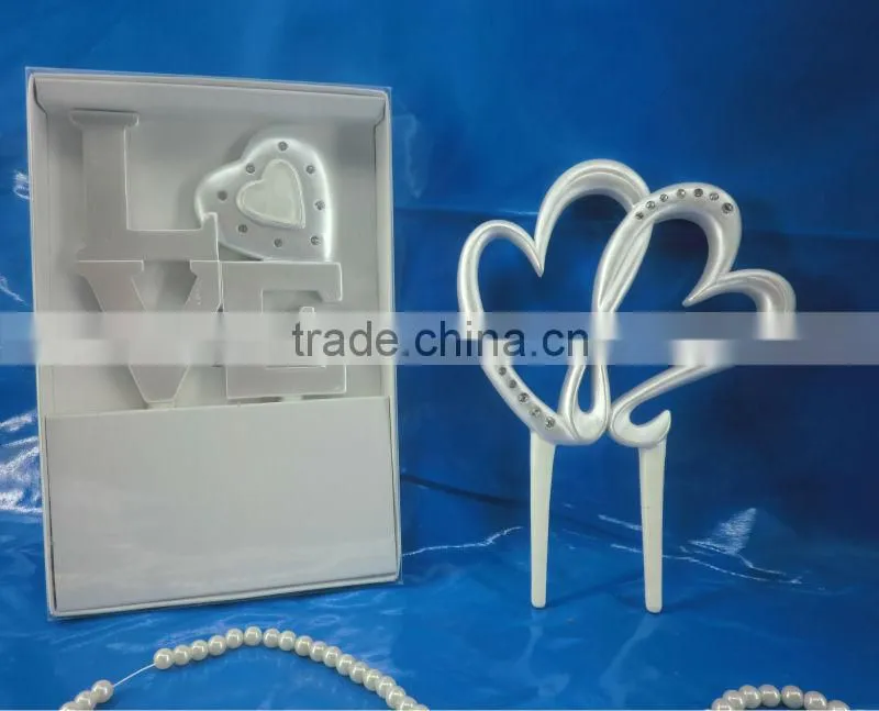 2014 hot selling decoration wedding anniversary 21 birthday cake toppers