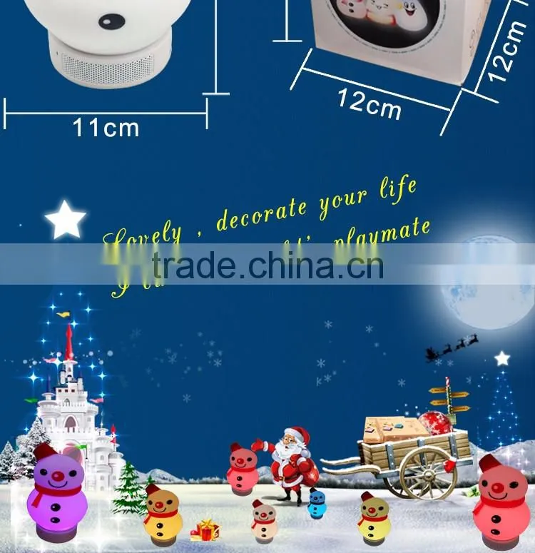 colorful creative night light bluetooth connected music sleeping lamp
