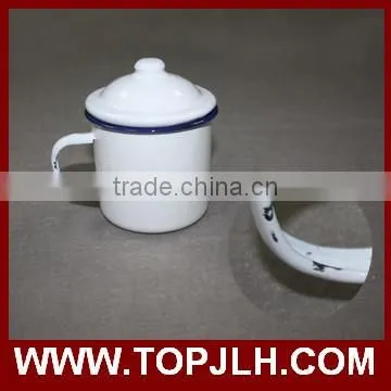 old fashion feelling pure handmade enamel mugs for sublimation