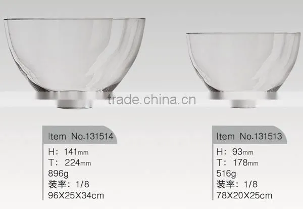 Wholesales glass dessert bowls Glass ice cream bowls