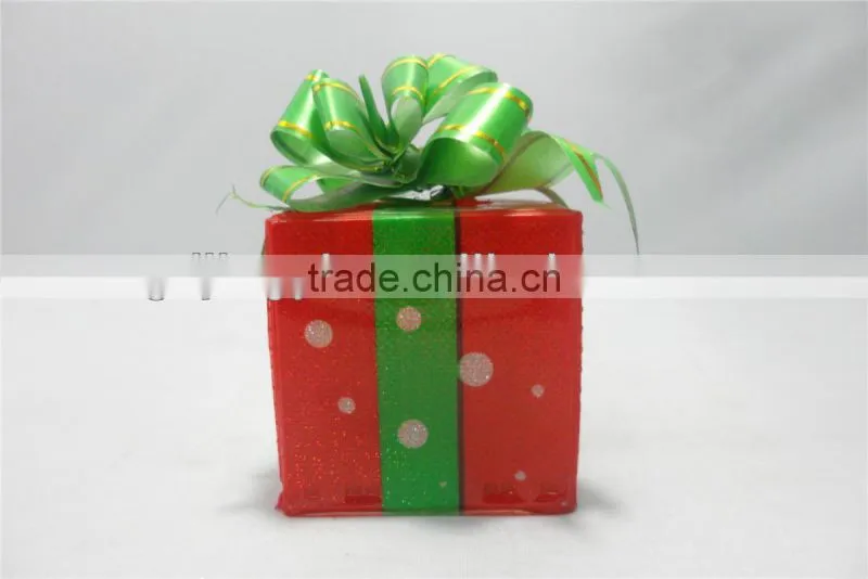 plastic led indian gift box christmas gifts decorations