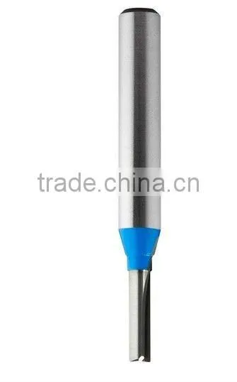 high quality woodworking cutter,TCT double flute straight router bit for woodworking