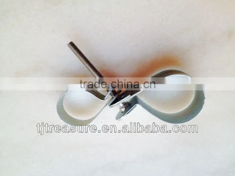 nylon rope clamps metal pipe clips