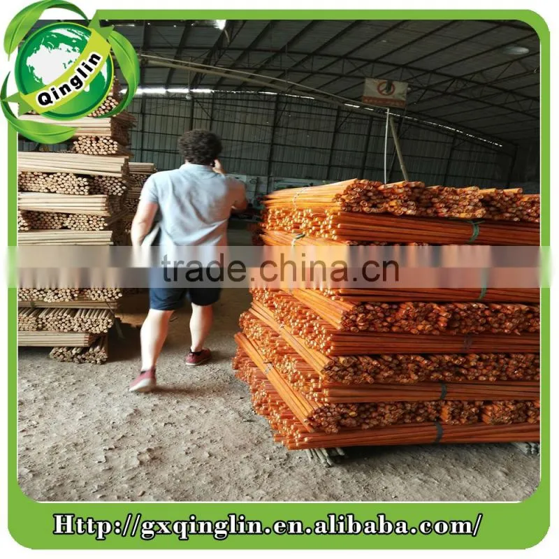 wood stick or pole fit for broom and mop