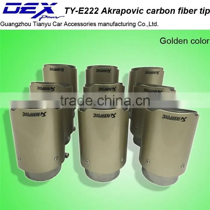 Tianyu DEX auto racing a~krapovic exhaust carbon fiber tip