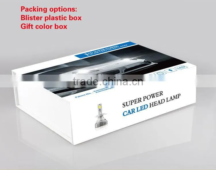 Auto LED 9007 head lamp high LM bulk light