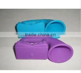 Mini colorful silicone phone holder for iphone 5