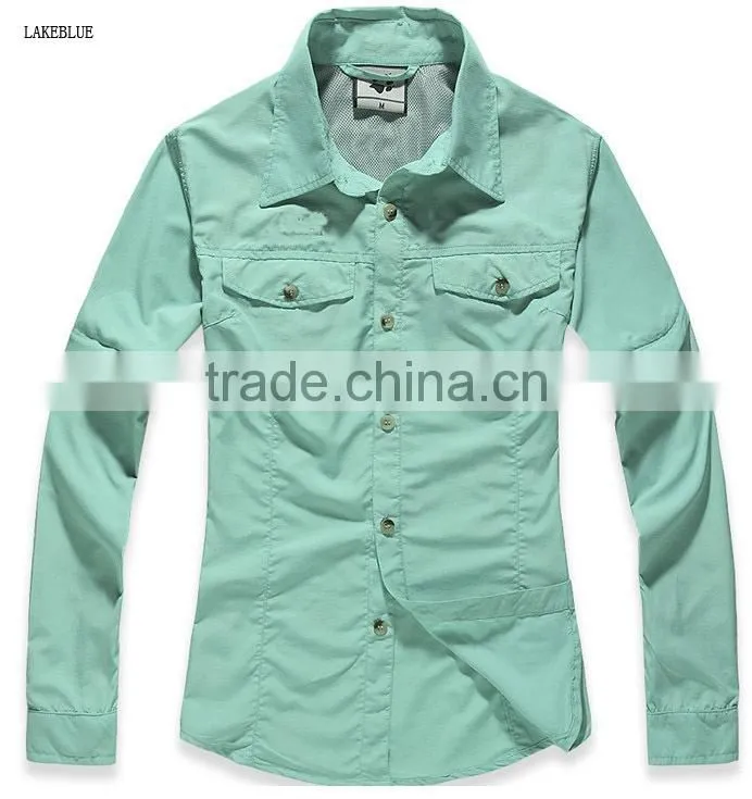 2017 Summer Fashion Designer Quick Drying and UV Resistant hiking Shirts Outdoor brand sports camping men's shirts