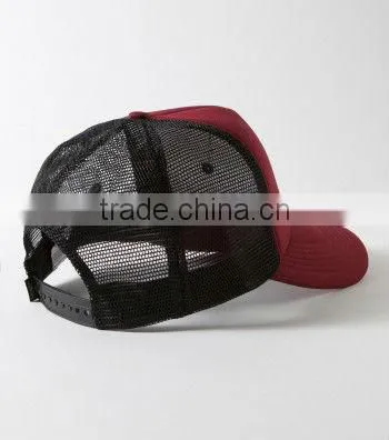Wholesale cheap 5 panel custom printed baseball foam mesh trucker cap