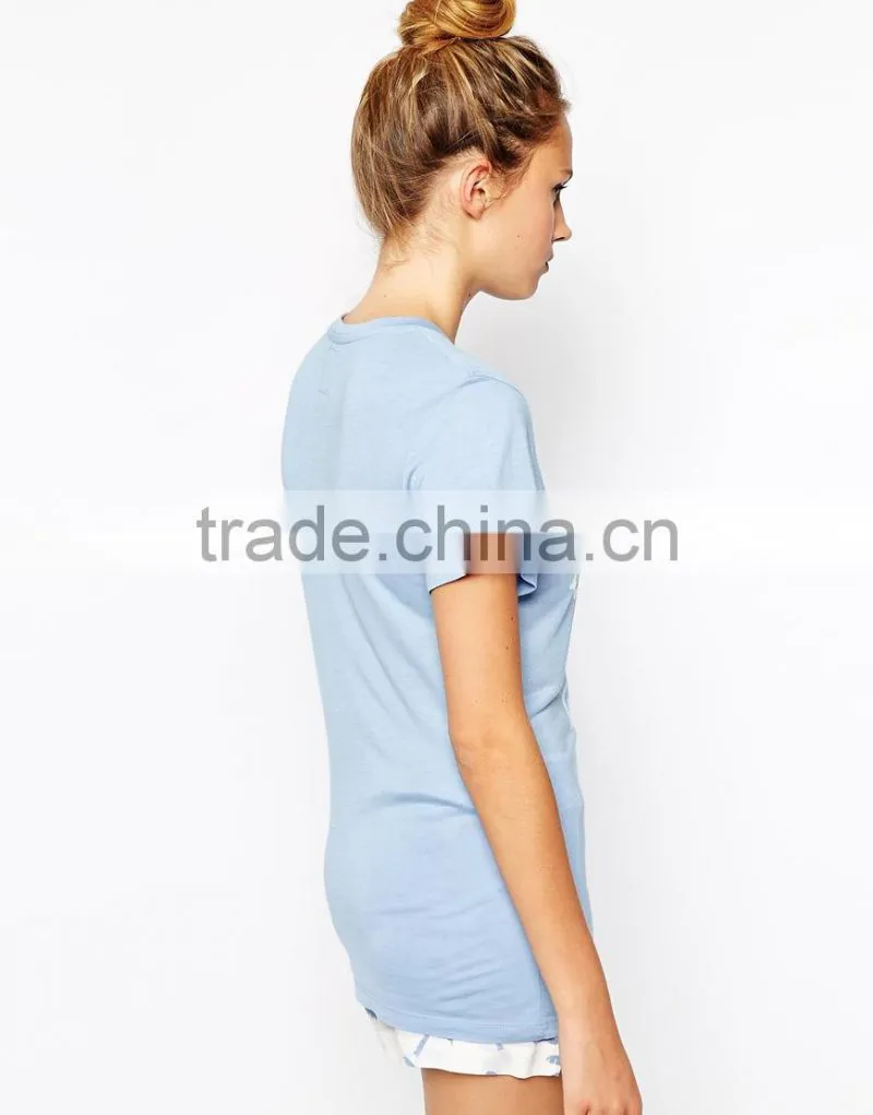 Beach Top and Shorts PJ Set