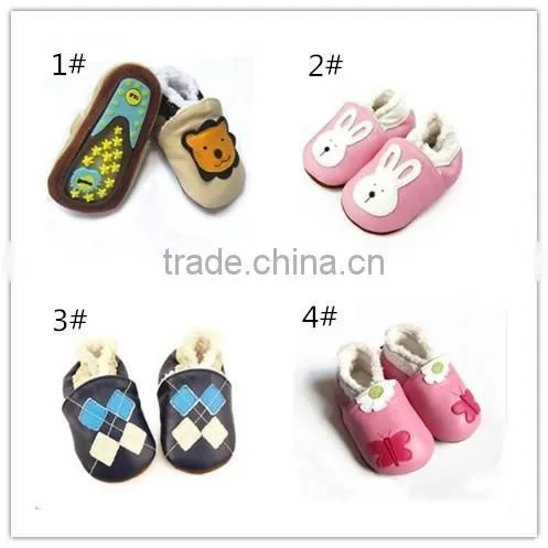 rubber sole baby shoes winter shoes genuine leather baby shoes
