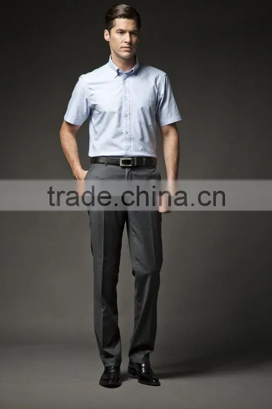 2015 New Fashion Men's Business Shirt 100% cotton