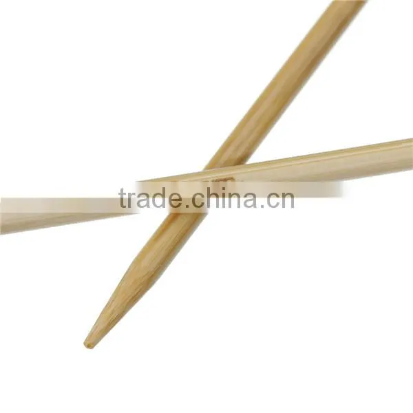 Bamboo SP Knitting Needles Natural(US 6/ UK 8),15cm long,2PCs