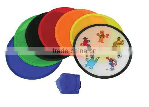 Folding Nylon Frisbee/frisbee/flying disc