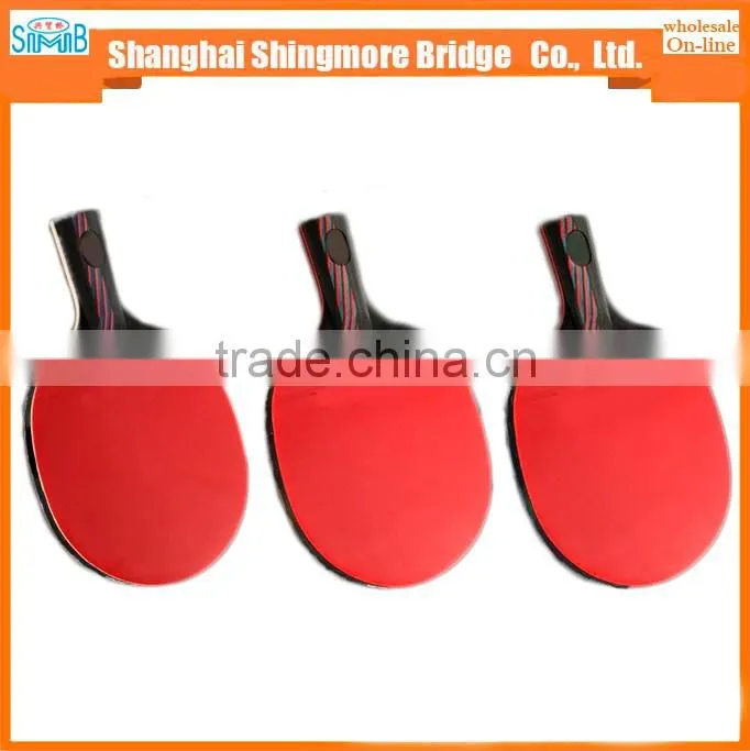 2017 chinese Sports goods supplier hot sales high quality table tennis racket for sporting
