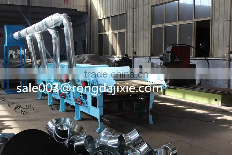 fabric waste recycling machine / Textile Cotton Yarn Fabric Waste Recycle Machine