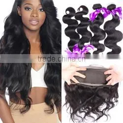 100% Unprocessed Virgin Brazilian Human Hair, Factory Wholesale Brazilian Human Hair Extension