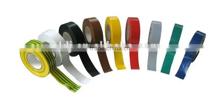 Green PVC electrical insulation tape flame retardant tape/PVC insulation tape