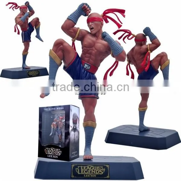 SV-LOL019 Hot selling game toys League of Legends The Go girl Jinx action figure LOL PVC doll Statues Game Toys