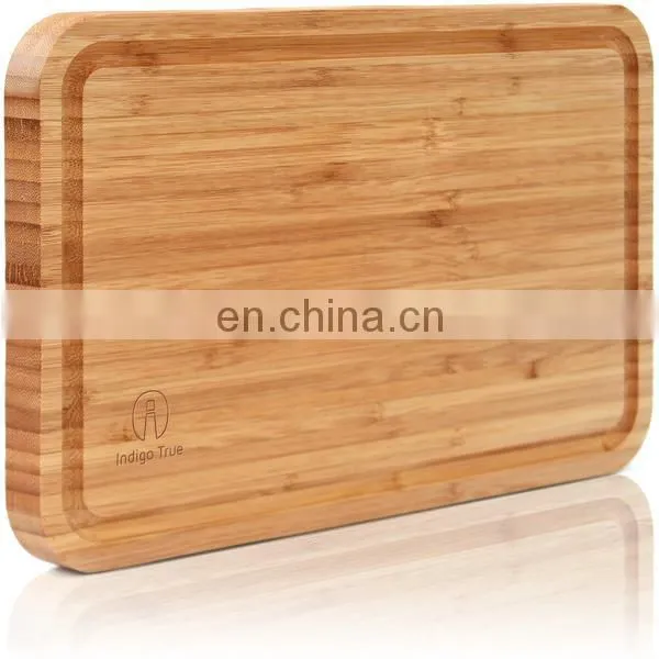 Cheap price China factory custom Chopping Block kitchen bamboo cutting board