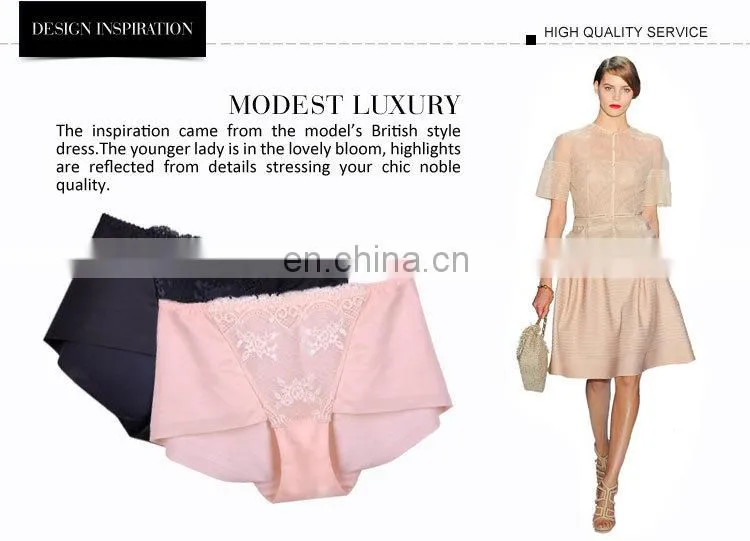 Top Selling Breathable Young Lady Polyester Hot Pants Underwear