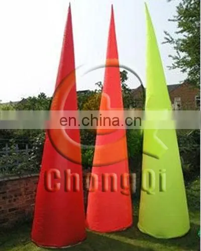 Party decoration inflatable cone light for sale