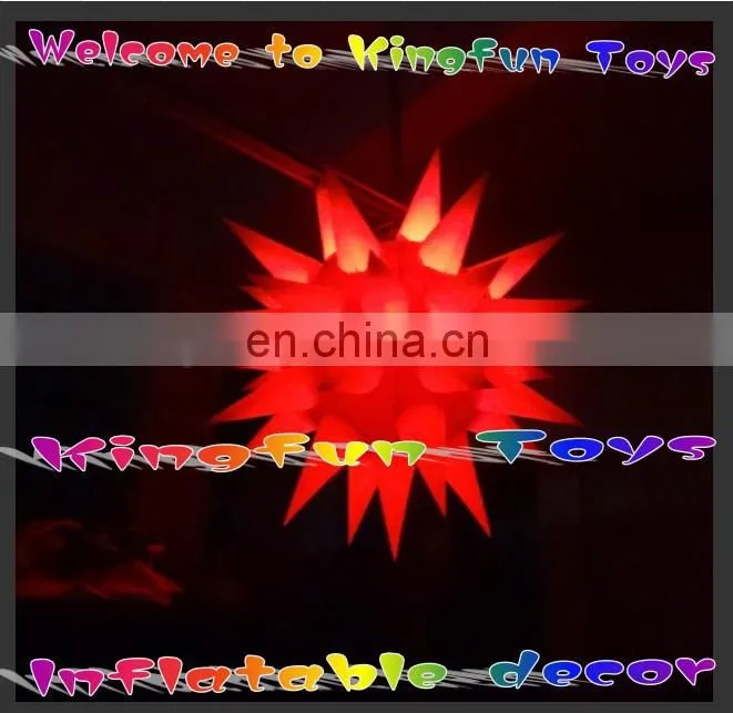 2014 Pub/club inflatable LED decoration star