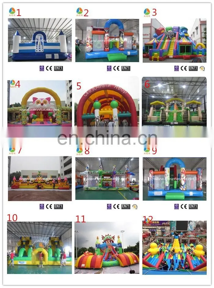 2016 Giant Mario Bouncy Park Inflatable Fun City for Big Inflatable kids playground
