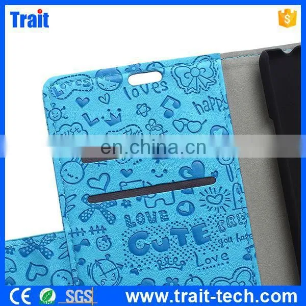 Hot New Products for 2015 Leather Case for Sony Xperia C4,leather case mobile