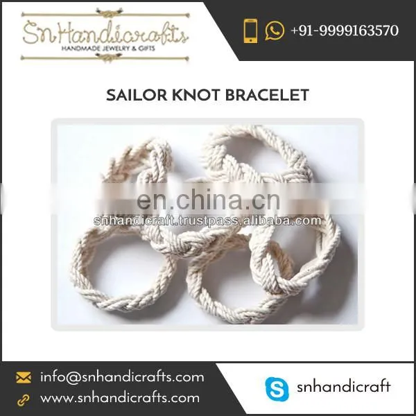 Best Quality Handmade Sailor Knot Rope Bracelet in Bulk