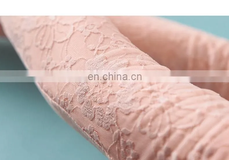 Llittle Ladies pink Lace glove for Masquerade cosplay glove