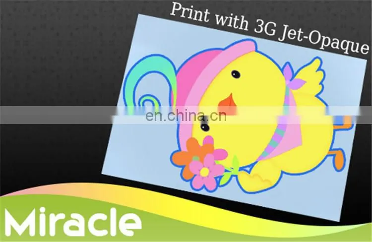 3G Jet Opaque dark no cut transfer paper