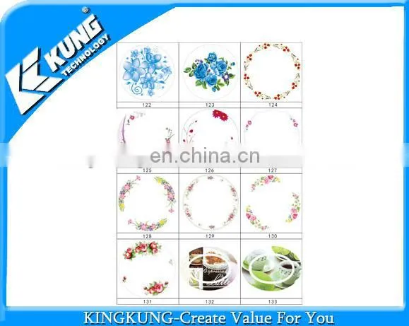 High quality printed foil paper for melamine tableware products