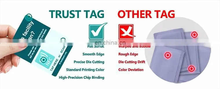 Waterproof 13.56mhz 1K Byte ABS Keyfob RFID with Iron Ring