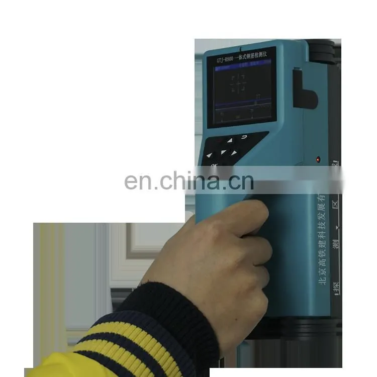 Rebar locator detectors in concrete