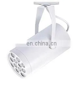 30w led shop light flexible adjustable rotating track rail light for exhibition hall