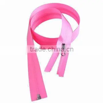 Nylon Waterproof Zipper in factory