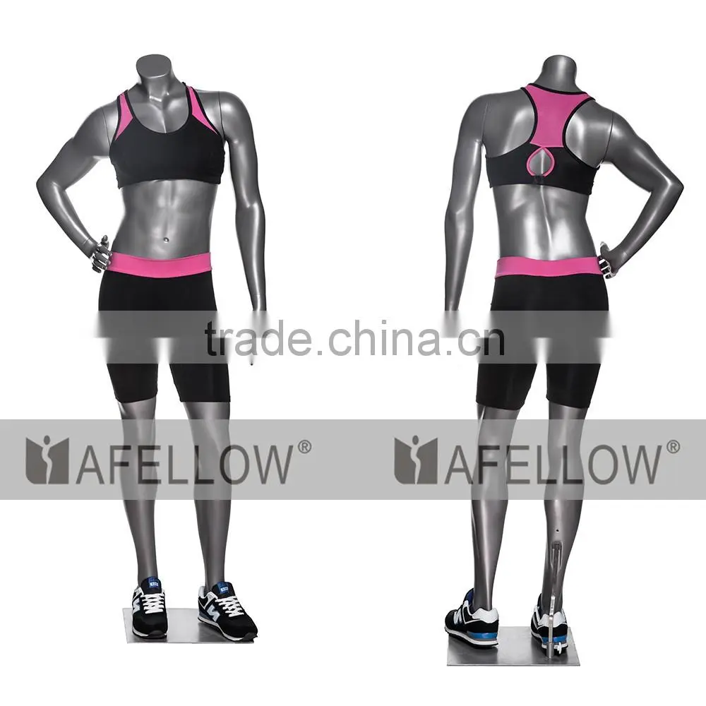 Female Fiberglass Sports Mannequin HEF-06