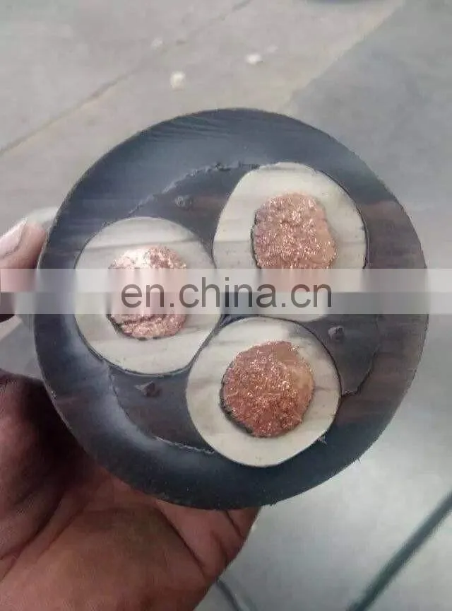 Cu/rubber with rubber jacket power cable