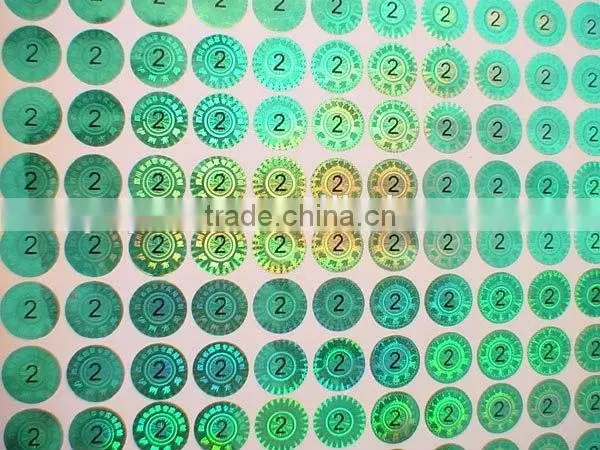 Custom hologram label hologram label/anti-counterfeiting labels