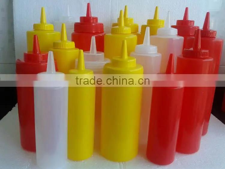 32OZ Food Grade Plastic Squeeze Sauce Bottle with Screw Cap