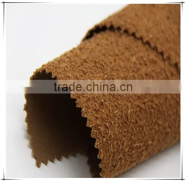 100%Polyester Pu Coating Fabric nylon flock powder
