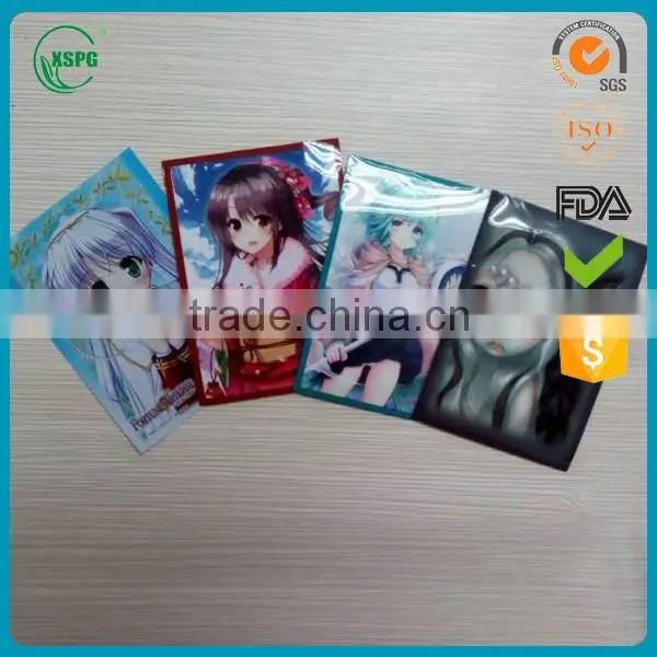 OPP card sleeves packaging look card sleeves