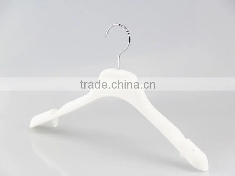 IMY-477 white plastic evening dress hanger for bridal