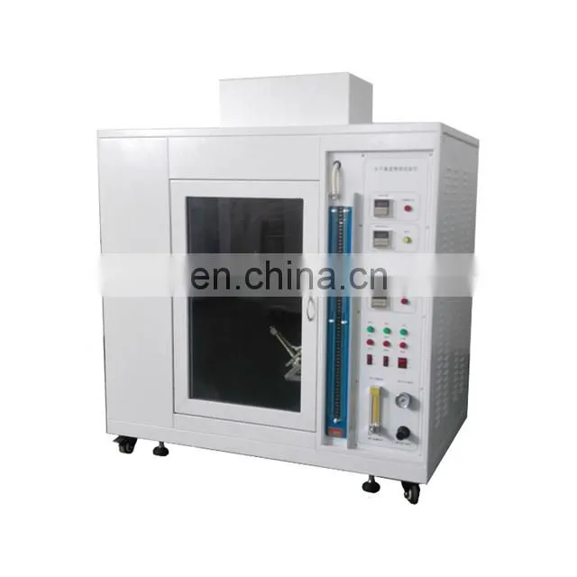 Combustion Seat Adjustable Plastic Materials Vertical Horizontal Flammability Test Oven