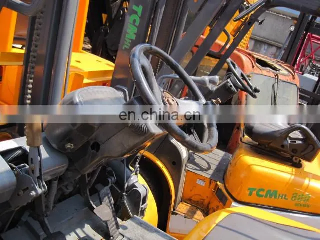 Japan TCM 3ton forklift . TCM FD30 diesel forklift in Shanghai